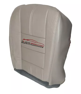 For  2009 2010 Ford F250 F350 Driver Side Bottom Leather Seat Cover Stone Gray • $131.99