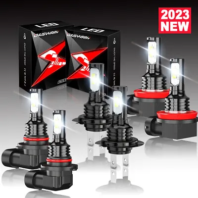 For Mazda 3 2004-2006 Combo LED Headlight Bulbs High Low Beam Fog Light Kit 6x • $27.93