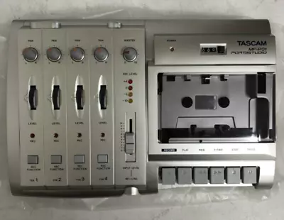 TASCAM MF-P01 PortaStudio 4-Track Cassette Recorder With Adapter • $198