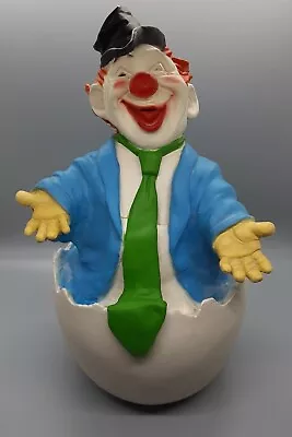 Universal Statuary Corp. Circus Clown HatchlingEgg (Rare) Vtg. 1987 • $35