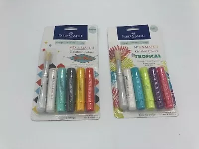 BRAND NEW! FABER CASTELL Mix And Match Gelatos Colors • $10