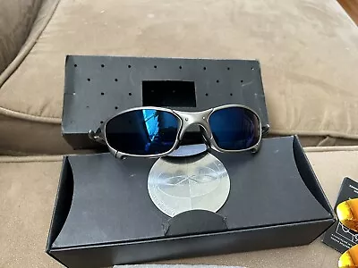 Oakley PLASMA FIRE JULIET Vintage 1999 Sunglasses W/ Coin & 3 Pr Replacement Len • $600