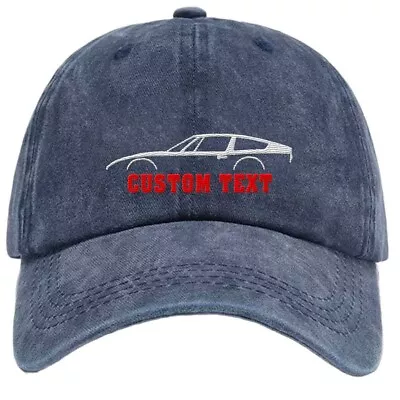 Embroidered Silhouette Hat Made For Maserat Indy Fan Custom Embroider Hat • $16.74