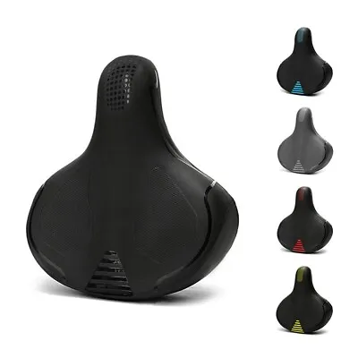 Oversized Comfort Bike Seat Universal Fit For Exercise Bike And Outdoor Bikes • $20.99