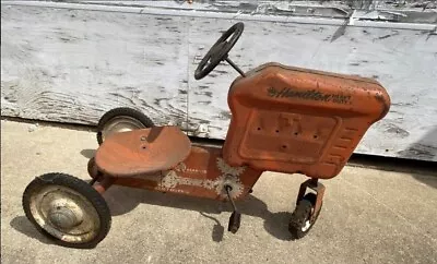 Vintage HAMILTON Ball Bearing Chain Drive Tractor  PEDAL CAR Murrey  • $395