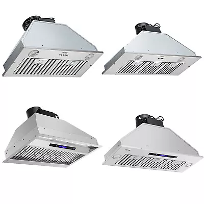 VEVOR Built-in Range Hood 30/36in Insert Vent Hood 800/900CFM Kitchen Stove LEDs • $251.99