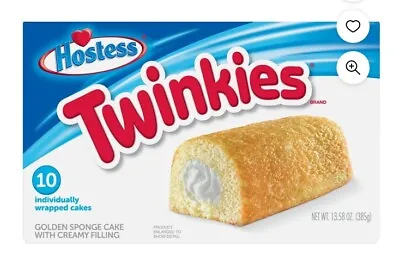 TWINKIES Creamy Golden Sponge Cake Individually Wrapped - 13.58 Oz 10 Count • $9.99