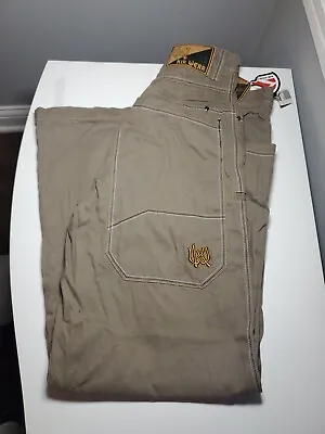 NEW KIKWEAR RAVE CARGO PANTS SIZE 30 MEN'S Y2k CAFFEINE GAT JNCO MACGEAR  90s • $249.99