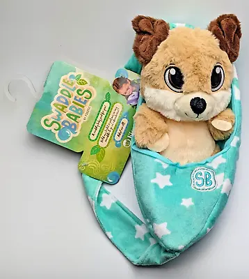 Swaddle Babies Plush Toy Dog 9.5 Inches Fiesta • $24.99