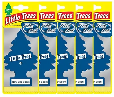 5x Magic Little Tree Air Freshener New Car Scent Fragrance Smell • £5.99