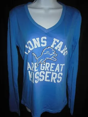 $13.99 • Buy Detroit Lions NFL Women's L/S Shirt By Pink Victoria Secret