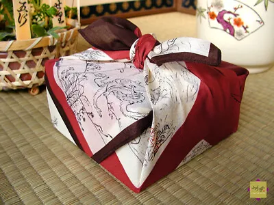 Furoshiki Vibram Shoes Wrapping Cloth Japanese Boots Bag Cat VIP Luxury Gift#412 • $99