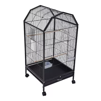 Bird Cage Large Play Top Parrot Finch Cage  Macaw Cockatoo Pet Supply With Stand • $70.15