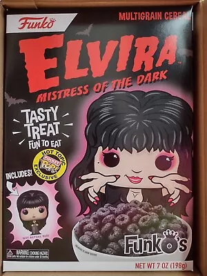 Elvira Funko Cereal~FREE Clear Protector~FREE SHIPPING • $35