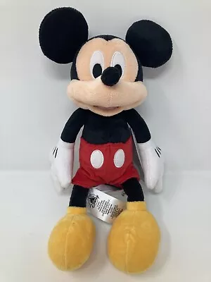 Disney Mickey Mouse 13” Plush.  Mickey Mouse & Friends. New With Tags. • $14.79