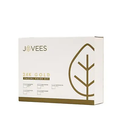 Jovees 24 Carat Gold Rejuvenating Facial Kit For Glowing Skin 250gm • $58.96