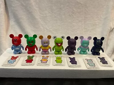 Disney Vinylmation Park #1 Series Complete Set 12 Figures With Chaser Cards Box • $899