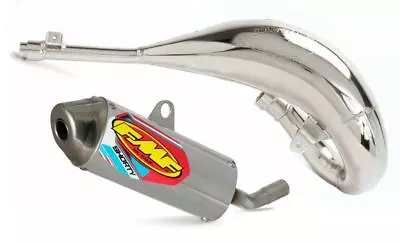 FMF Fatty Exhaust Pipe & Shorty Silencer Fits 2000-2001 Only Yamaha YZ125 • $499.98