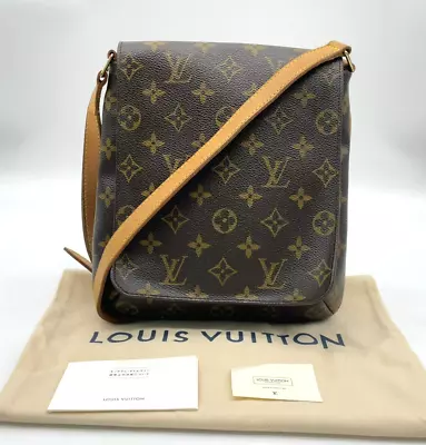 Auth Louis Vuitton Monogram Musette Salsa MM M51387 Shoulder Bag EE040055 • $3.75