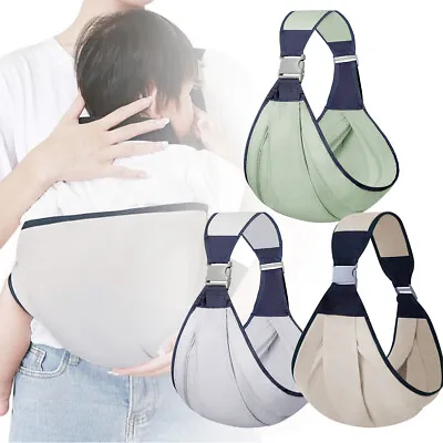 £7.99 • Buy Baby Carrier Sling Wrap Front Holding Carrying Simple Bag Artifact Ergonomic