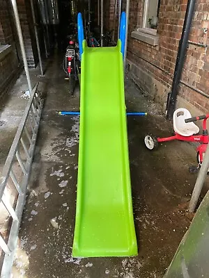 Chad Valley 7ft Kids Garden Slide - Green And Blue • £65