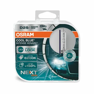 Set Of 2 Osram Xenarc D2S Cool Blue Intense Xenon Burner 66240CBN 6200K 85V 35W • $103.77