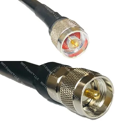 LMR400UF N MALE To PL259 UHF Male Coaxial RF Cable USA-Ship Lot • $36.92