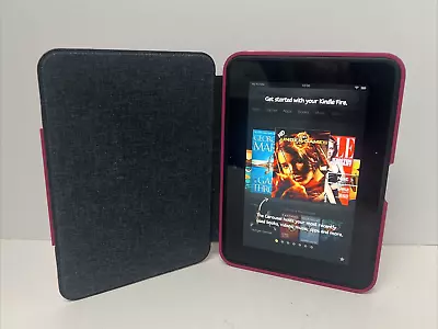 2012 16GB Kindle Fire HD Tablet With 7 Screen Bundled With  Leather Case • $29.99