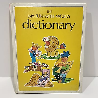 Vtg 1974 The My-Fun-With-Words Dictionary L-Z Color Illustrated Education • $9.95