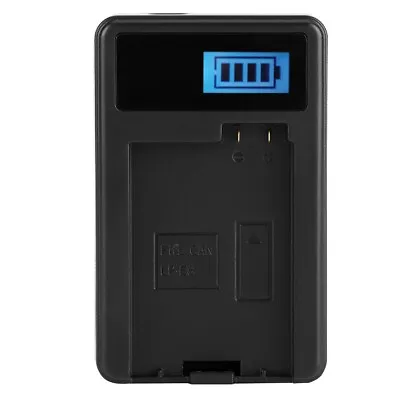 Battery Charger LPE8 LCD Display For CanonEOS 550D 600D 650D 700D • £7.86