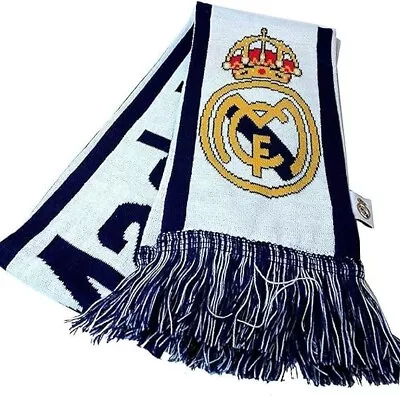Real Madrid C.F Authentic Official Licensed Product Soccer Scarf - 03-1 • $24.99