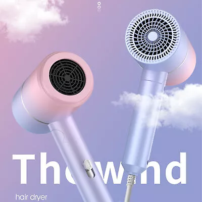 Gradient Folding Negative Ionic Hair Dryer Household Hair Dryers With Nozzle • $32.10