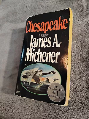 James A Michener Chesapeake 1st SC Edition 3rd Printing 1978 Vintage • $14.99