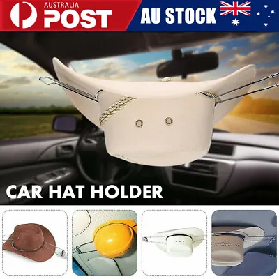 Car Hat Holder Saver Riding Helmet Akubra Equestrian Hard Spring Load Cover New • $33.23