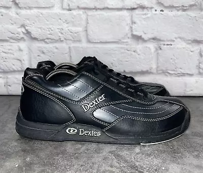 Dexter Men's Fury II B2506-1 Black Leather Bowling Shoes Size 7m • $33.99