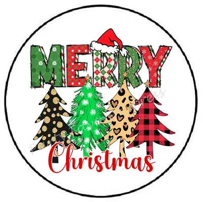 Merry Christmas Envelope Seals Labels Stickers Party Favors • $3.99