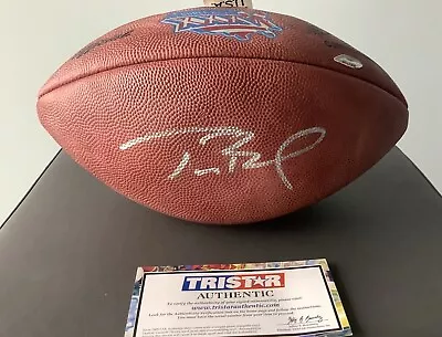 TOM BRADY Autographed Super Bowl XXXVI (36) Football Tri-Star COA • $750