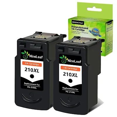 2x PG-210XL Black Ink For Canon PG-210 XL PIXMA IP2700 MP480 MP490 MP495 MX360 • $27.85