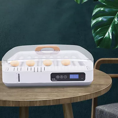 35 Egg Digital Incubator Temperature Control Turning Chicken Hatcher Automatic • £91.20