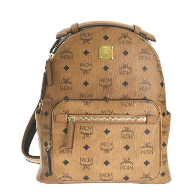 MCM Backpack STARK BACKPACK 32 MMKAAVE08 COGNAC CO001 • $839.83