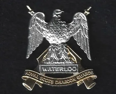 £6 • Buy Royal Scots Dragoon Guards  Staybrite A/a  Cap Badge