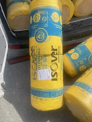 £25 • Buy Isover 75mm Insulation Acoustic Partition Roll - APR 1200 Loft Floors Sound Heat