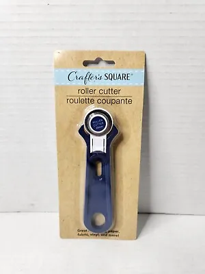 NEW Crafter's Square ROLLER CUTTER Fabric Arts Crafts Vinyl Scrapbooking Rotary • $4.99