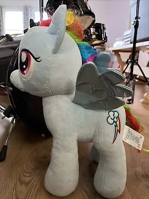 Build-A-Bear My Little Pony 16” RAINBOW DASH Plush Pegasus Wings Blue  • $21.60