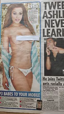 Daily Star Page 3 Girl Lisa. 25/07/12 • £2