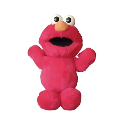 Vtg Tyco Tickle Me Elmo 18  Sesame Street Plush Talking Shaking Laughing Tested • $15.99
