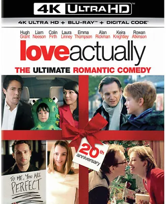 Love Actually [New 4K UHD Blu-ray] With Blu-Ray 4K Mastering Digital Copy • $30.12