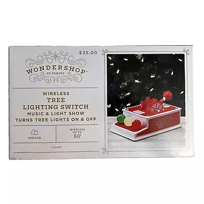 Wondershop Christmas Magic Tree Lighting Switch Wireless Music Light Show • $21.87