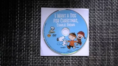 I Want A Dog For Christmas Charlie Brown (DVD 2004 Full Frame) • $5.95