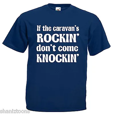 Caravan Funny Slogan Adults Mens T Shirt • £9.49